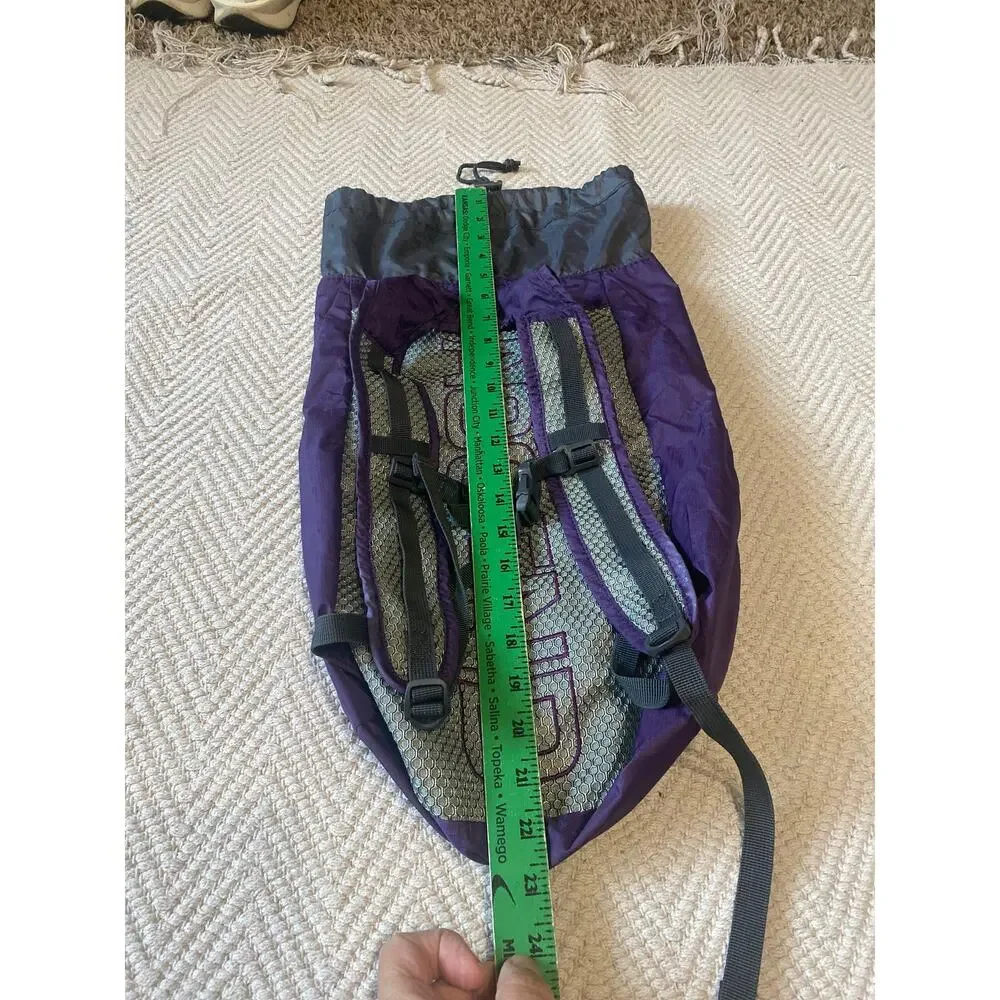 Ascend Dash 720 Purple Daypack Hiking Backpack Trail Bag Missing Bladder Bag